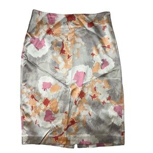 Ann Taylor Silk Skirt Women’s SZ 4 Silk Blend Pencil Skirt Career Summer Work